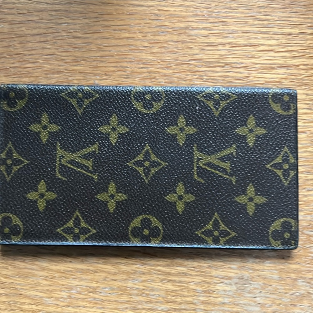 Louis Vuitton checkbook cover